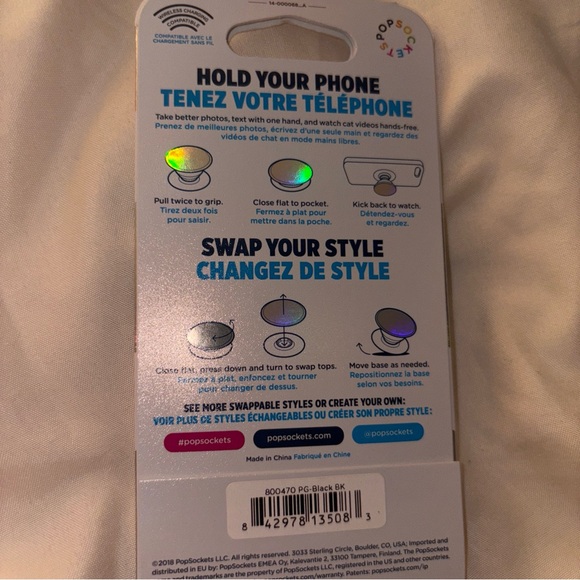 PopSocket Black PopGrip - Picture 2 of 2
